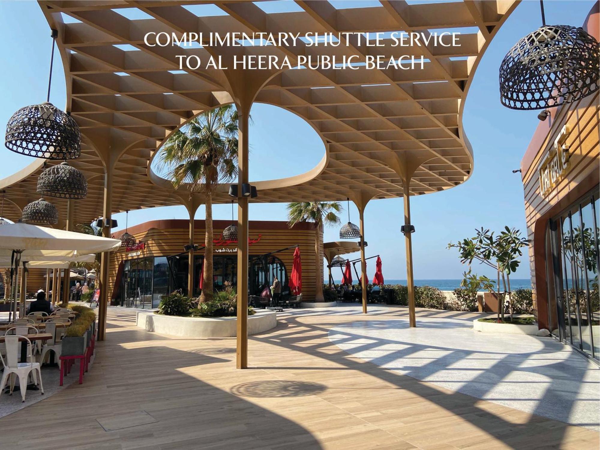 더 체디 알 바이트 샤르자 외부 사진 Al Heda Public Beach
